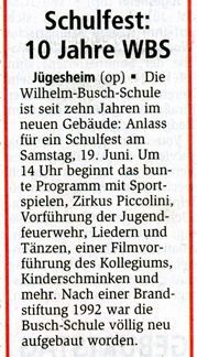21.06.2004 / Rodgau Post