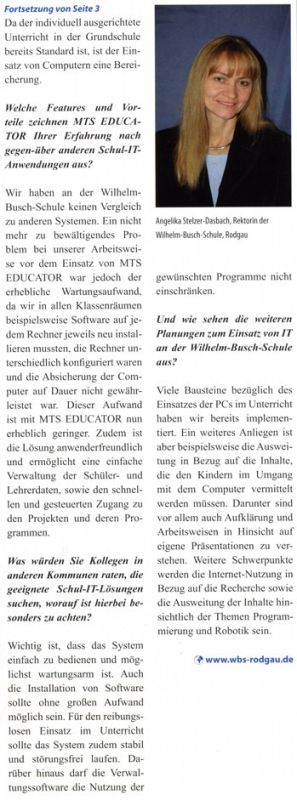02.2010 / Schultr&auml;ger News (2)